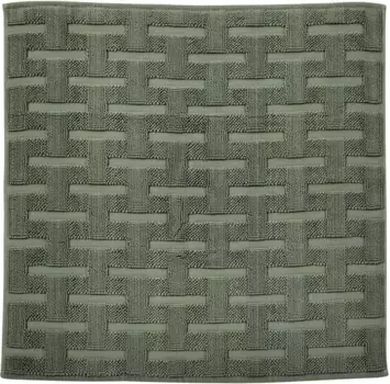 Коврик для ванной "Delia" с нескользящим покрытием 70х70 см, цвет khaki