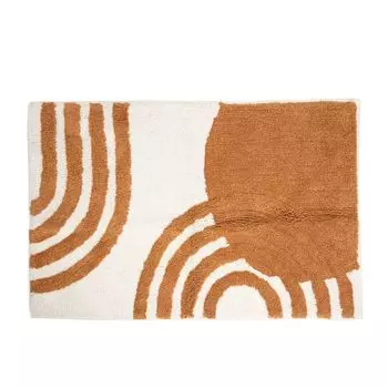 Коврик для ванной DENISE карамельный белый 50х80 см HOMLA