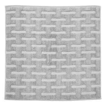 Коврик для ванной done. Delia, 70 см, серебряный