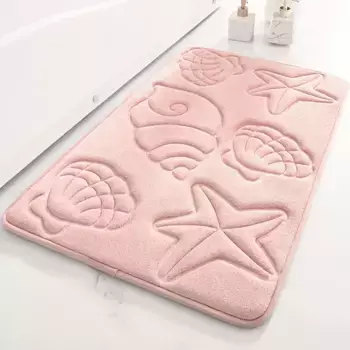 Коврик для ванной DQQ, розовый