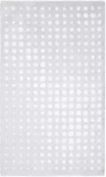 Коврик для ванной Egeria "DOT", высота 10 мм, нескользящее покрытие, подходит для пола с подогревом прямоугольный (70х120 см), серый