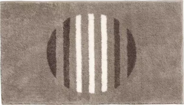 Коврик для ванной Erwin Mller 131190-S22, 80x20x140 см, серо-коричневый