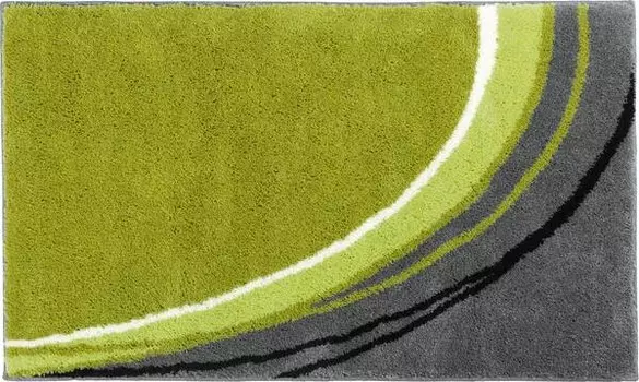 Коврик для ванной Erwin Mller 144348-S22, 50x20x80 см, зеленый