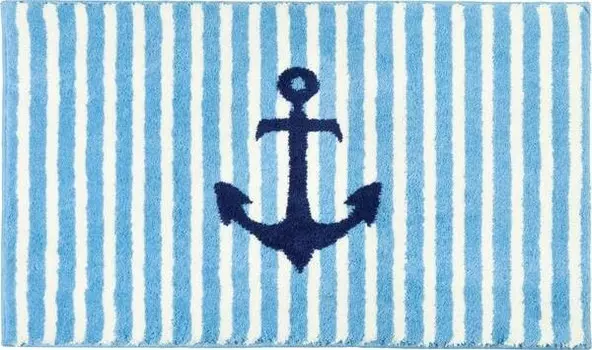 Коврик для ванной Erwin Mller 148548-S22, 60x20x100 см, светло-голубой