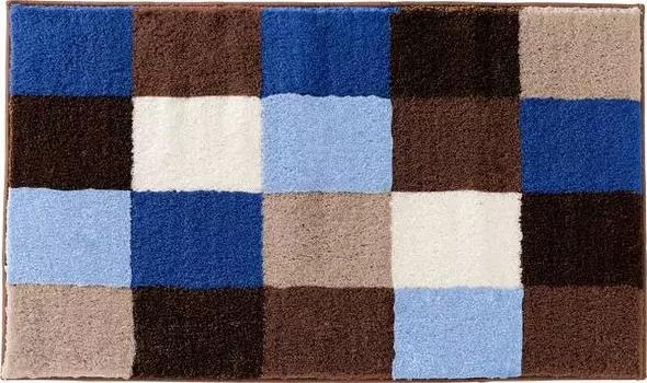 Коврик для ванной Erwin Mller 57192, 70x20x120 см, синий