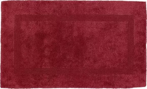 Коврик для ванной Erwin Mller 60604-S22, 80x22x150 см цвет weinrot