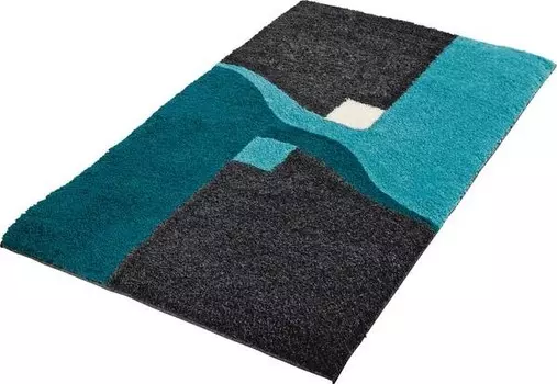 Коврик для ванной Erwin Mller 61696-S22, 70x20x120 см, бирюзовый