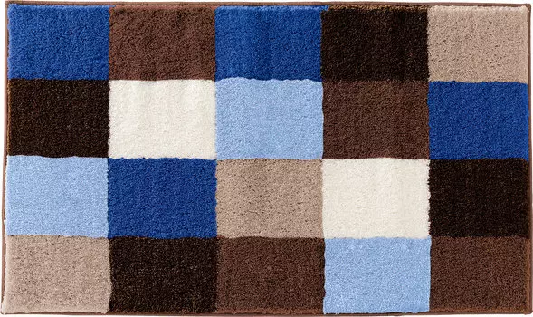 Коврик для ванной Erwin Mller Badematte Kreta, синий