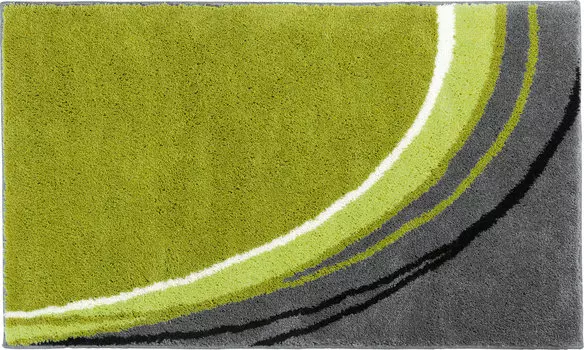 Коврик для ванной Erwin Mller Badematte Mykonos, зеленый