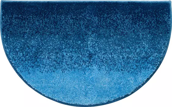 Коврик для ванной Erwin Mller Duschvorlage halbrund Katerini, синий