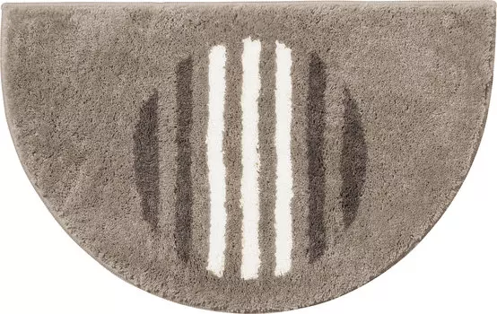 Коврик для ванной Erwin Mller Duschvorlage halbrund Matala, серо коричневый