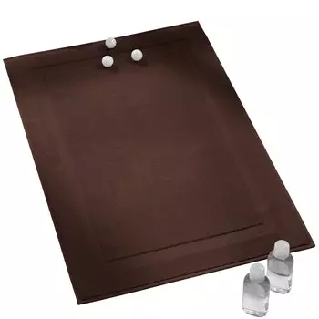 Коврик для ванной Erwin Mller Duschvorlage Karlsruhe, темно коричневый