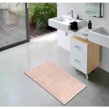 Коврик для ванной etrea - Коврик для ванной из 100% хлопка Франкфуртский розовый, 50x80 см Etrea Himmlische Qualitt
