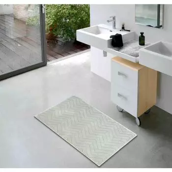 Коврик для ванной etrea - Коврик для ванной 100% хлопок Дармштадт серый, 60x100 см Etrea Himmlische Qualitt