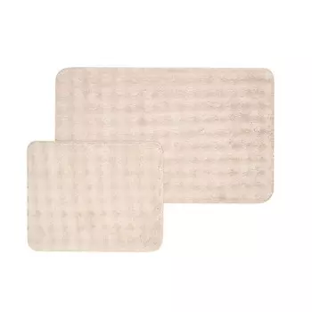 Коврик для ванной Evidea Soft Artos, 2 предмета - Бежевый - 60x100 см + 50x60 см