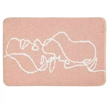 Коврик для ванной FACE 70 x 120см (9151398225) Kleine Wolke, розовый