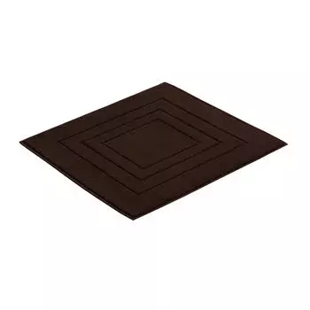 Коврик для ванной feeling nos ковер 60/60 см Vossen, темно/коричневый