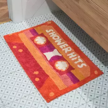 Коврик для ванной Flamingueo, красный