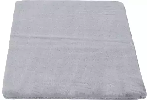 Коврик для ванной Gino Falcone Сара с нескользящим покрытием 90 см, цвет silberfarben