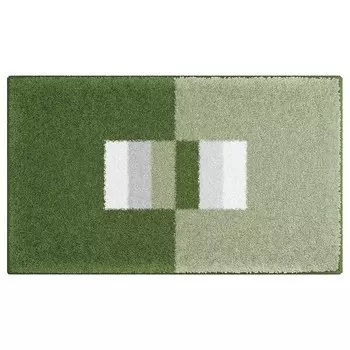 Коврик для ванной Grund Capricio, 70x18x120 см, зеленый