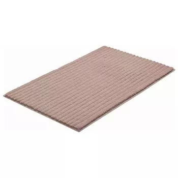 Коврик для ванной Grund RIFFLE, 60 см x 100 см, шоколадно-кремовый, коричневый