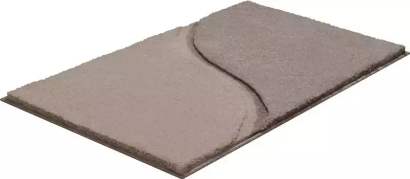 Коврик для ванной GRUND, серо-коричневый