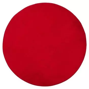 Коврик для ванной Gzze Rio Premium, 110x1,5x110 см, красный