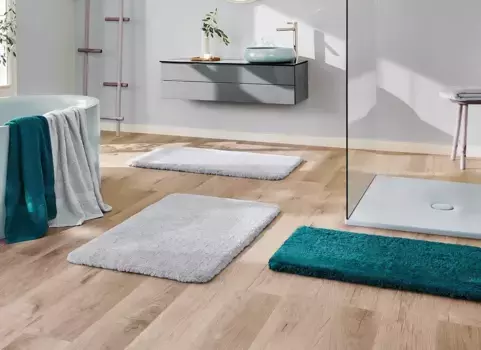 Коврик для ванной Gzze W.F. Frottier-Weberei GmbH, цвет Petrol