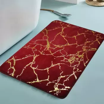 Коврик для ванной Homed, красный