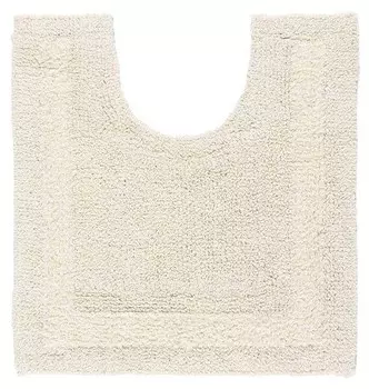 Коврик для ванной Homescapes aus 100% Baumwolle, 1x55 см, кремовый