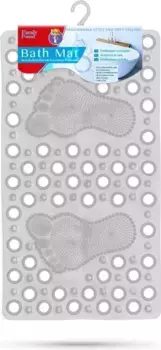 Коврик для ванной HomeShopXL, прозрачный