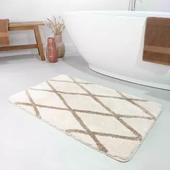Коврик для ванной Homie Living Badteppich San Bosa, цвет beige/sand