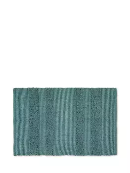 Коврик для ванной из шенилла Coincasa, аква-зеленый