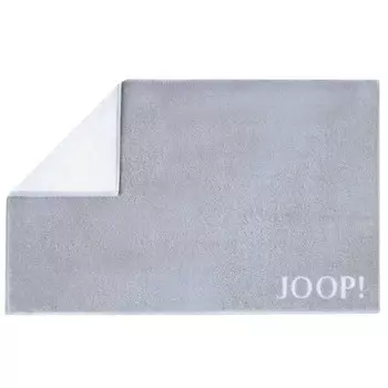 Коврик для ванной Joop! Classic Doubleface 1er Pack, 80x1x50 см, светло-серый