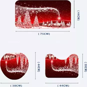 Коврик для ванной Jormftte, красный