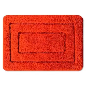 Коврик для ванной KARAT Atlantis, 2x60 см, красный