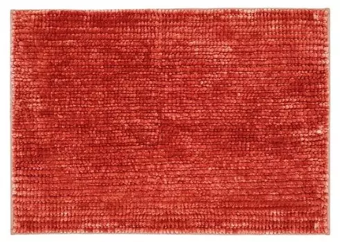 Коврик для ванной KARAT Coral, 50x2x80 см, красный