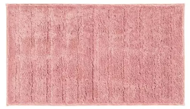 Коврик для ванной KARAT Shine, 50x2,8x80 см, роза