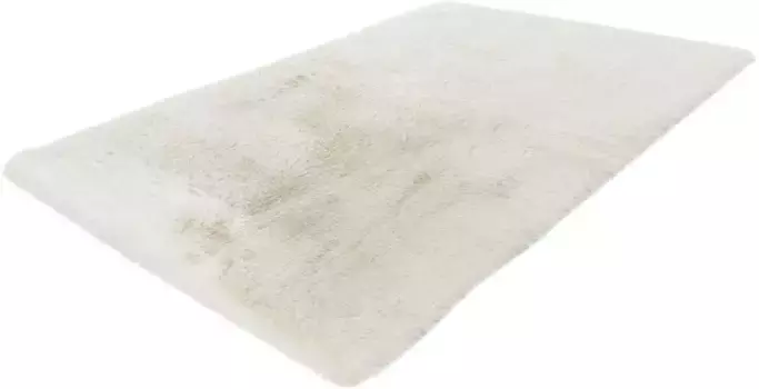 Коврик для ванной Kayoom "Кролик", высота 22 мм, нескользящее покрытие, подходит для пола с подогревом, мягкий мех кролика, ванная, детская, спальня круглый ( 100 см), белый