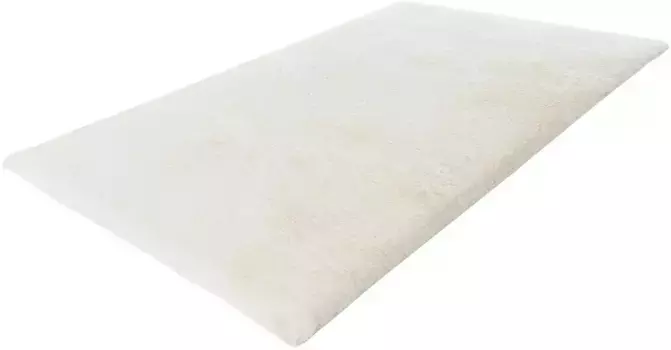 Коврик для ванной Kayoom "Rabbit Light", высота 22 мм, нескользящее покрытие, подходит для пола с подогревом, мягкий мех кролика, ванная комната, детская комната, спальня круглый ( 100 см), белый