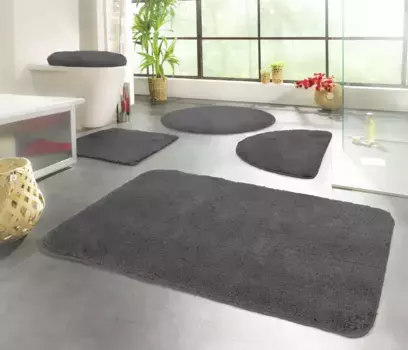 Коврик для ванной KiNZLER Chaozhou с нескользящим покрытием, 50х80 см, цвет anthrazit