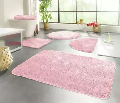 Коврик для ванной KiNZLER Chaozhou с нескользящим покрытием, 80х150 см, цвет ros