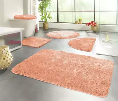 Коврик для ванной KiNZLER Chaozhou с нескользящим покрытием, 60х100 см, цвет coralle
