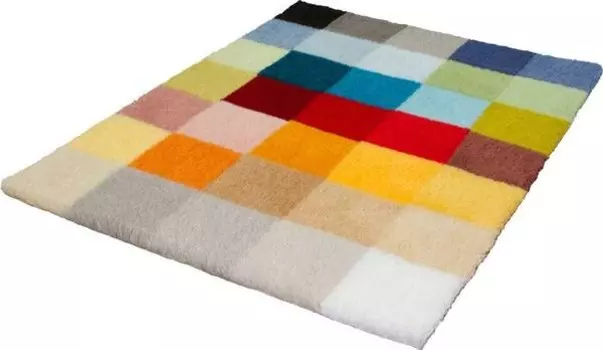 Коврик для ванной Kleine Wolke 156290-S22, 65x30x90 см, красочный