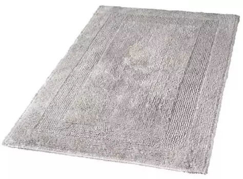 Коврик для ванной Kleine Wolke "Аризона" прямоугольный 80х140 см, цвет silberfarben/grau