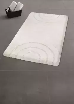 Коврик для ванной Kleine Wolke "Bow" с противоскользящим покрытием 80х140 см, песочно-бежевый