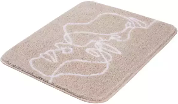 Коврик для ванной Kleine Wolke Face 55х65 см, цвет pearl