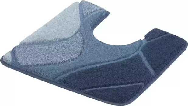 Коврик для ванной Kleine Wolke "Fiona" прямоугольный (70х120 см), синий