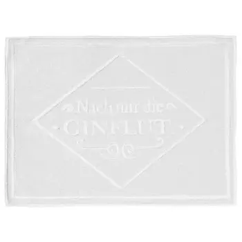 Коврик для ванной Kleine Wolke Gin, 50 см цвет schneeweiss