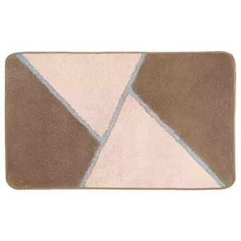 Коврик для ванной Kleine Wolke Hailey II, 70x2x120 см, серо-коричневый